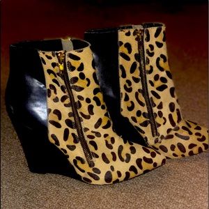 Women’s Leopard Booties